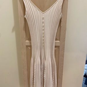 Brand new  authentic bage pearl channel dress . Never worn size 36 US 6